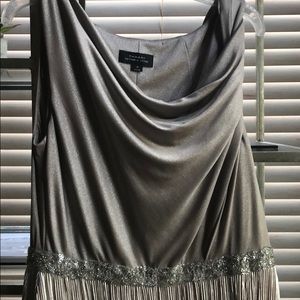 Tahari Champagne 🍾 cocktail dress holiday party